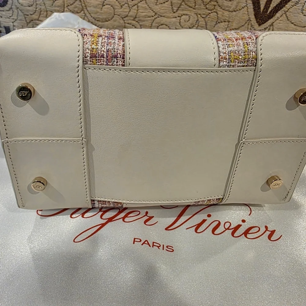 NWT Roger Vivier Choc Mini Shopping Bag